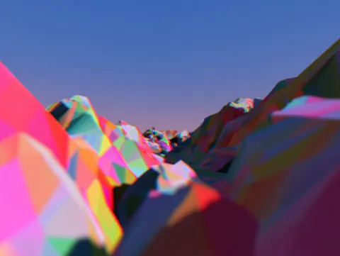 lowpoly-terrain.glsl